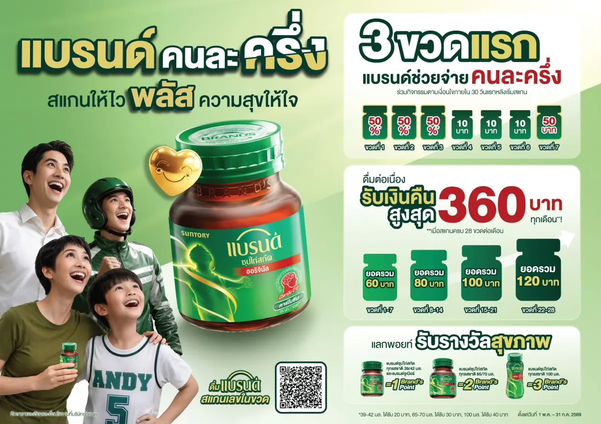 “BRAND’S Essence of Chicken” Extends “BRAND’S Half-Half” Campaign until July 31, 2026, Reinforcing Its Role as “An Everyday Support for Consumers”
