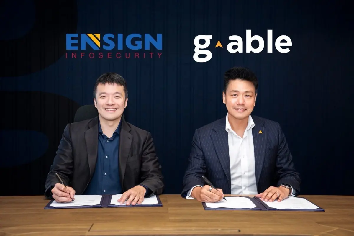 บริษัท ไซเบอร์จีนิคส์ จำกัด (CyberGenics) ผู้นำด้านความมั่นคงปลอดภัยไซเบอร์แบบครบวงจรในเครือ บริษัท จีเอเบิล จำกัด (มหาชน) (G-ABLE) ประกาศลงนามบันทึกความเข้าใจ (MOU) กับ Ensign...