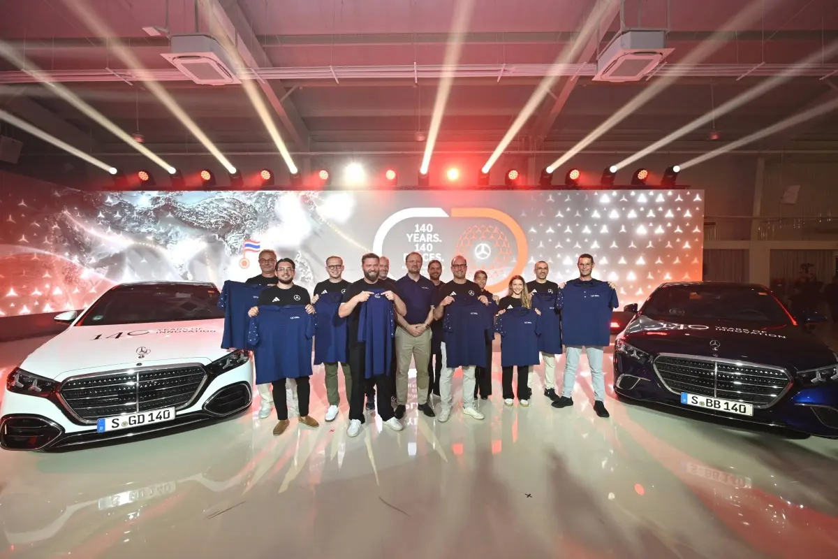 เมอร์เซเดส-เบนซ์ ต้อนรับ The new S-Class ในคาราวานระดับโลก “140 Years. 140 Places.”ปักหมุดประเทศไทยสู่จุดหมายหลักของแคมเปญเฉลิมฉลองแห่งปี ซึ่งครอบคลุม 6 ทวีปทั่วโลก