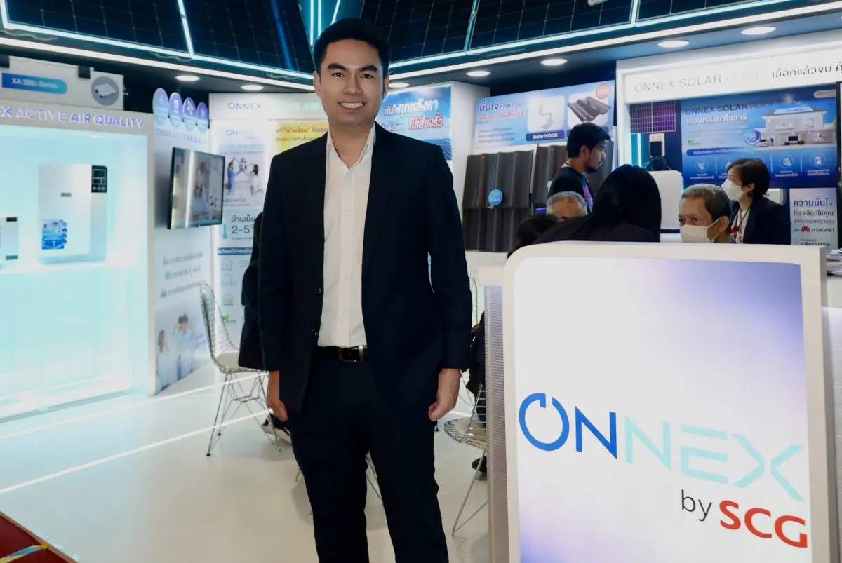 ONNEX by SCG เดินหน้ารุกตลาดโซลาร์รูฟท็อป (Solar Rooftop) อย่างเต็มรูปแบบ หลังยอดออเดอร์ไตรมาสแรกเติบโตกว่า 3 เท่า จากแรงหนุนมาตรการลดหย่อนภาษีและความต้องการด้านความมั่นคงทางพลังงานของผู้บริ...