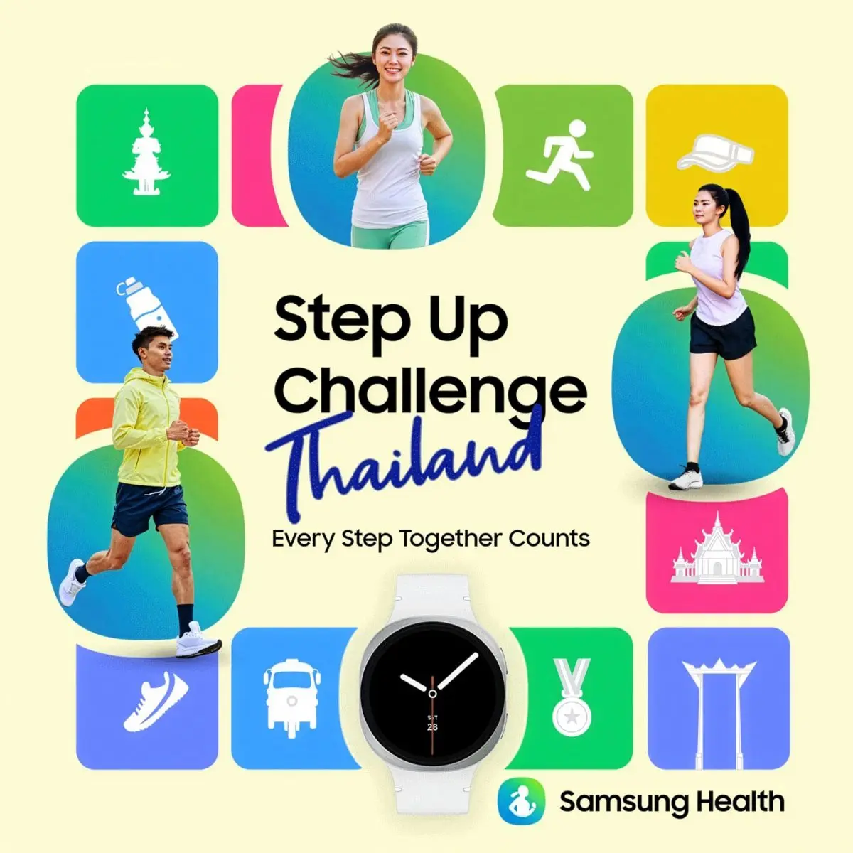 ซัมซุง ชวนคนไทยเปลี่ยนแปลงตัวเองกับ “Samsung Health Step Up Challenge Thailand” ภารกิจเดิน 210,000 ก้าวใน 19 วัน ลุ้นรับรางวัลมูลค่ารวมกว่า 90,000 บาท มันเลิศมากคุณพี่!!! ที่ออกกำลังกายแล้วยัง...