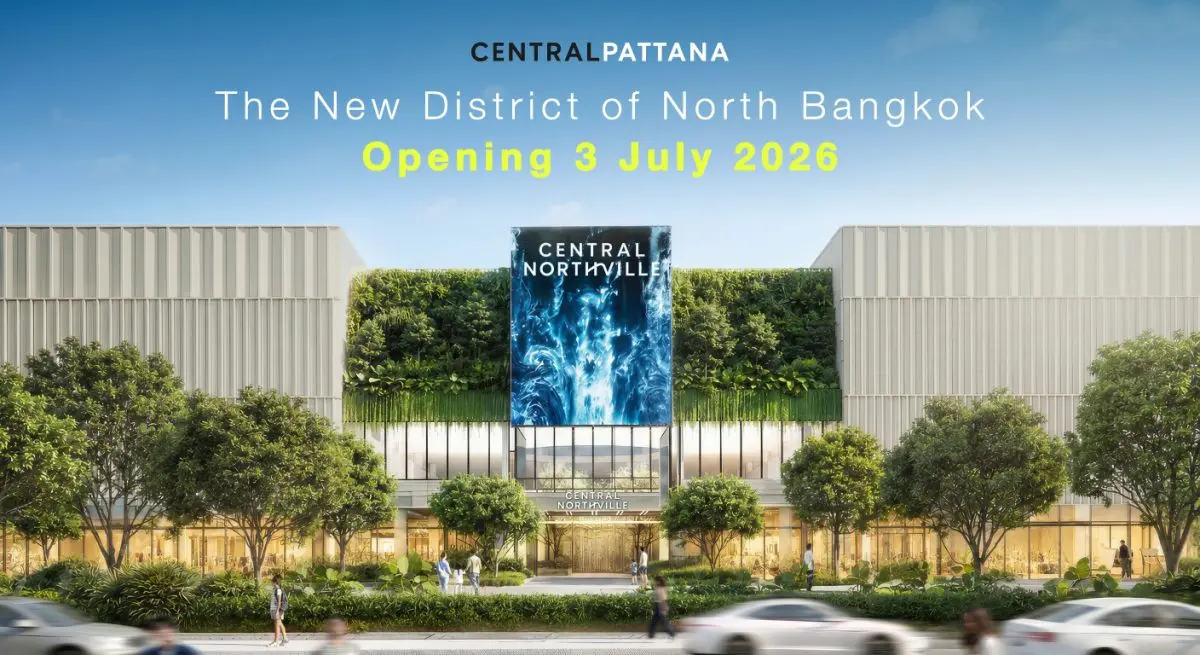 Central Pattana plc, Thailand’s no.1 real estate developer for sustainability, is set to launch “Central Northville” — the largest new mixed-use development in North Bangkok and Nonthaburi...