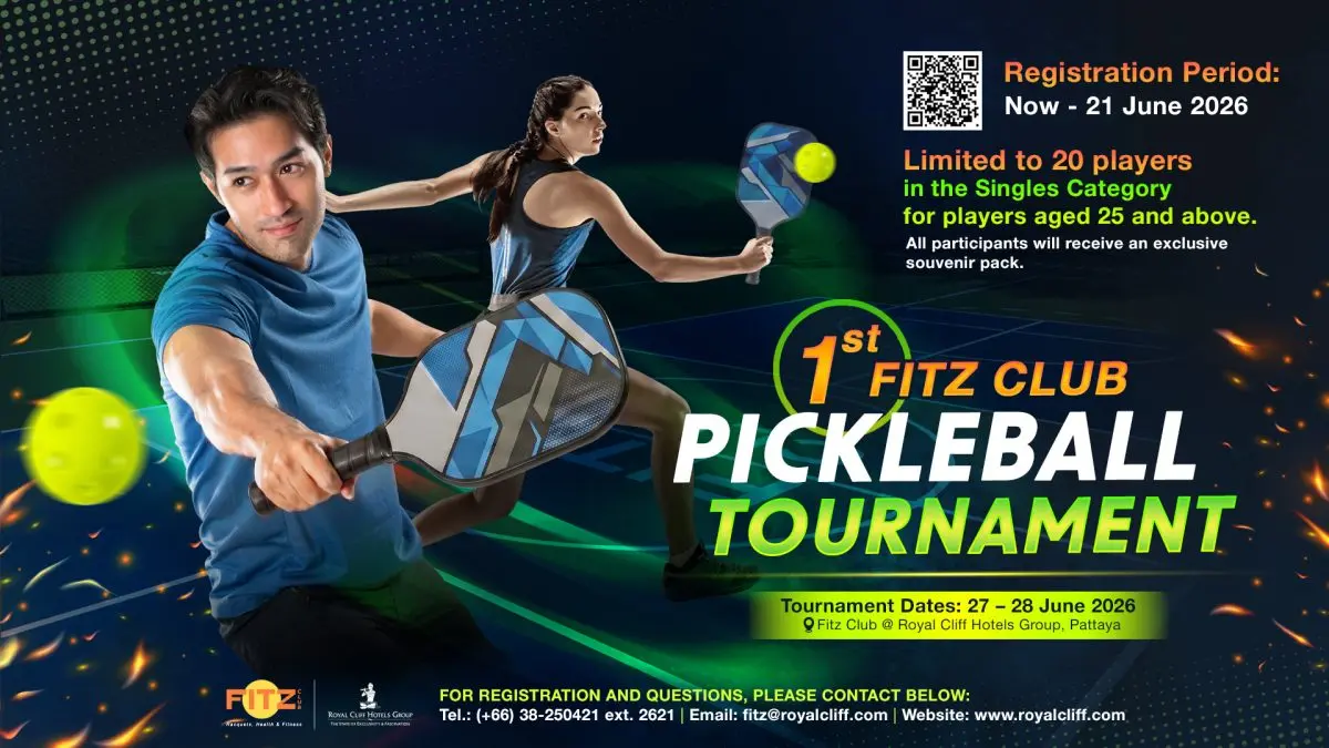Fitz Club – Racquets, Health and Fitness is delighted to announce the 1st Fitz Club Pickleball Tournament, taking place on 27 – 28 June 2026. The tournament aims to bring together the local...