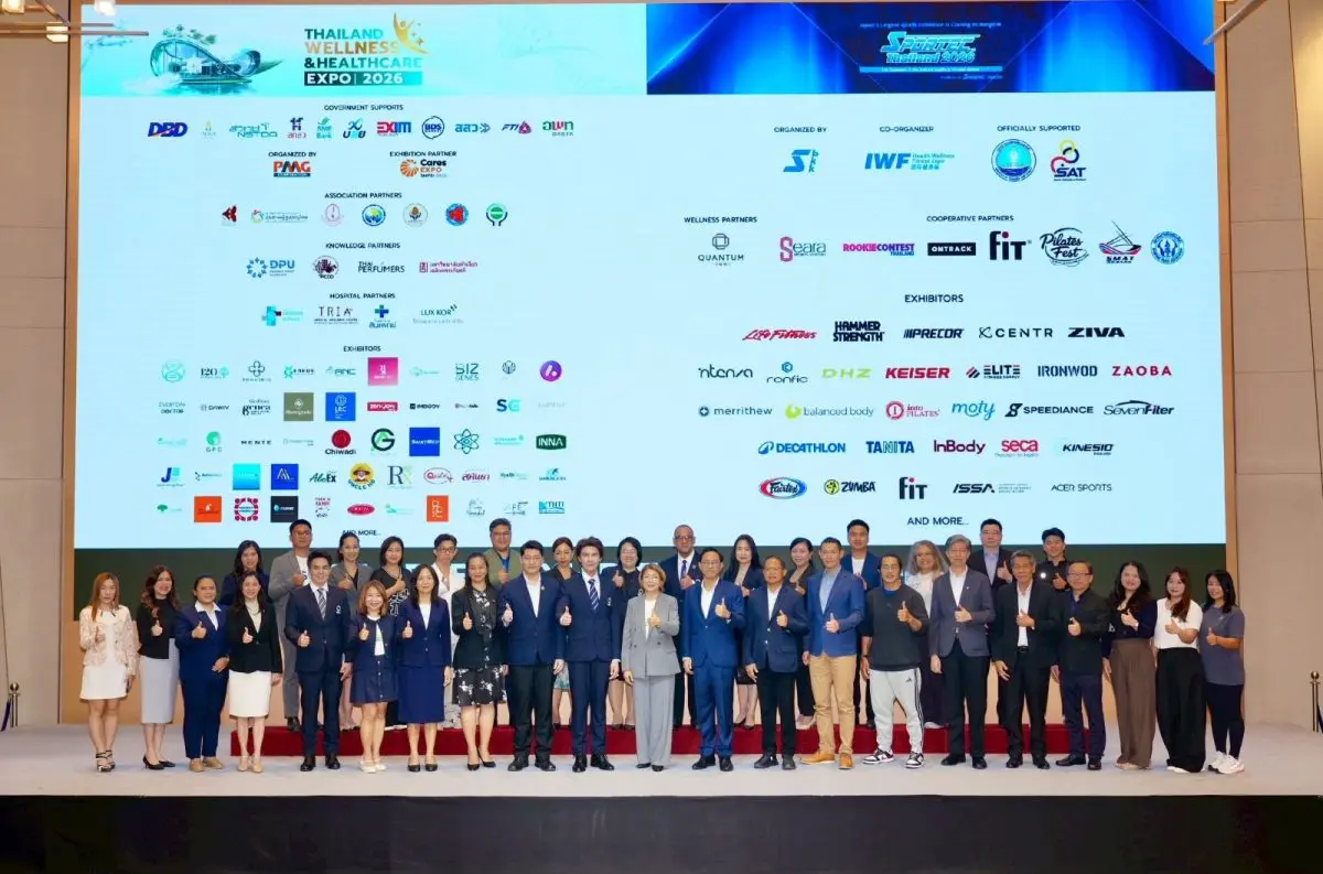 Mark your calendars for Thailand Wellness & Healthcare Expo × SPORTEC Thailand 2026, the most complete health, wellness, fitness, and sports event of the year. Taking place across 10,000...