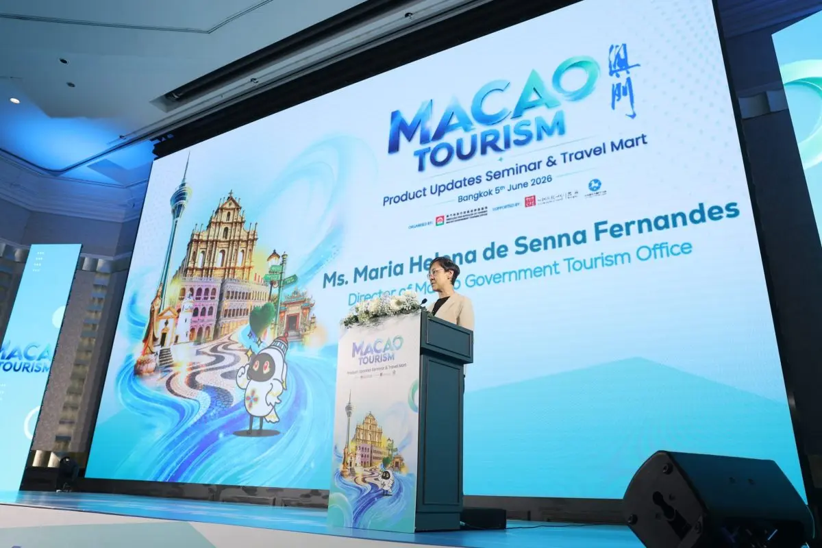 The Macao Government Tourism Office (MGTO) hosted the “Macao Tourism Product Updates Seminar & Travel Mart” in Bangkok, bringing together travel trade professionals, tour operators, and...