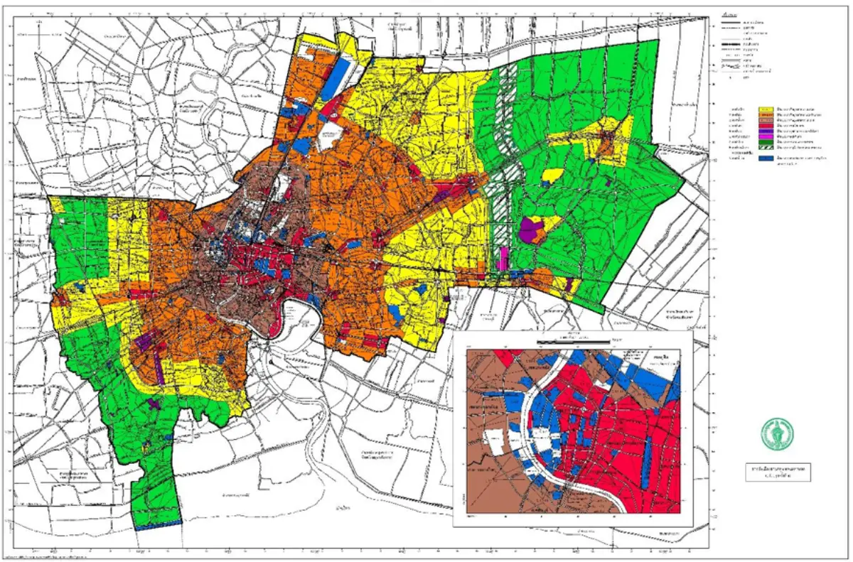 นายอาสา ทองธรรมชาติ ผู้อำนวยการสำนักการวางผังและพัฒนาเมือง (สวพ.) กทม. กล่าวชี้แจงข้อเท็จจริงกรณีที่มีกลุ่มประชาชนย่านพระรามที่ 2 ยื่นฟ้องต่อศาลปกครองเพื่อคัดค้านการดำเนินการจัดทำร่างผังเมืองรวม กทม...
