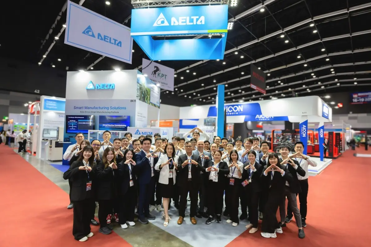 Delta Electronics (Thailand) Public Company Limited, a global leader in power management and smart green solutions, is showcasing its integrated smart manufacturing solutions at Manufacturing...