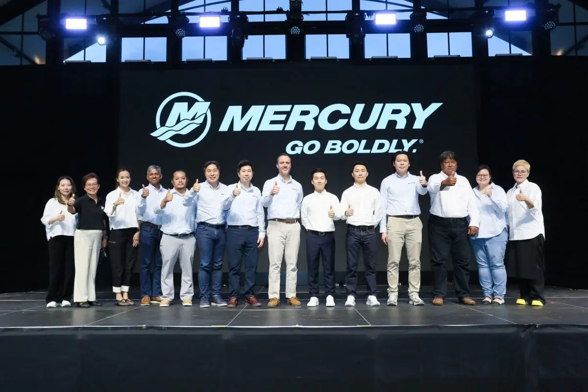 Motor Field Marine ประกาศก้าวสำคัญของอุตสาหกรรมเรือไทย หลังได้รับการแต่งตั้งจาก Mercury Marine ผู้ผลิตเครื่องยนต์ติดท้ายเรือชั้นนำระดับโลกจากสหรัฐอเมริกา ให้เป็น ผู้แทนจำหน่ายอย่างเป็นทางการแต่...