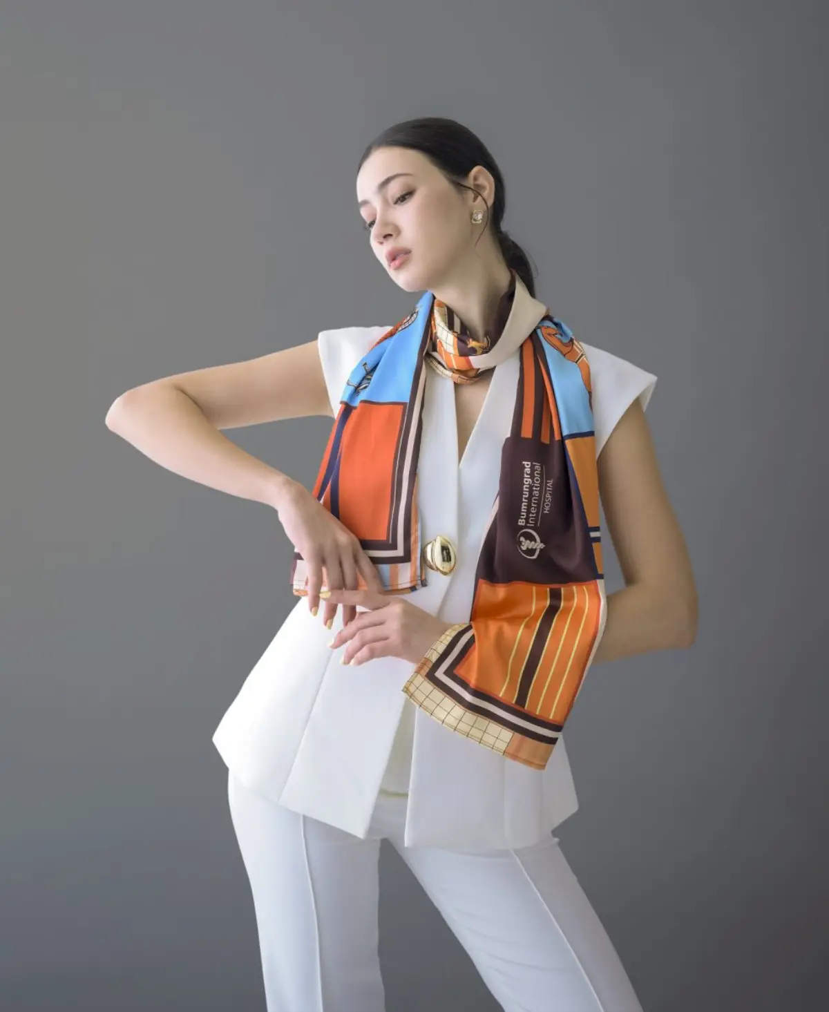 Bumrungrad Elevates the Health Screening Experience with a Signature Comfort Scarf, Reflecting the Philosophy: “Because Every Detail of Your Comfort Matters”