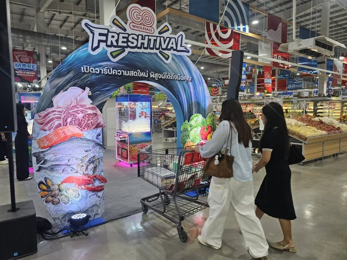 GO WHOLESALE, under Central Retail, elevates experiential marketing with ‘GO FRESHTIVAL’ Turning discount campaigns into immersive food ingredient experiences
