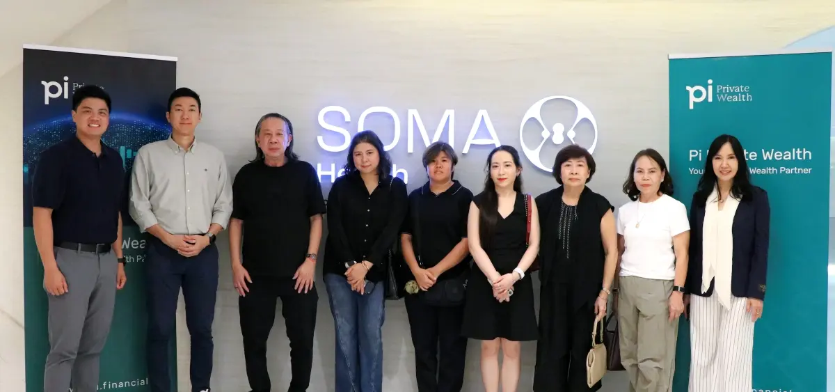 Ms. Natcha Suntorntharawong, Co-Chief Executive Officer and Head of Private Wealth at Pi Securities Public Company Limited, led the “Pi Private Wealth” team in collaboration with SOMA Health Co....