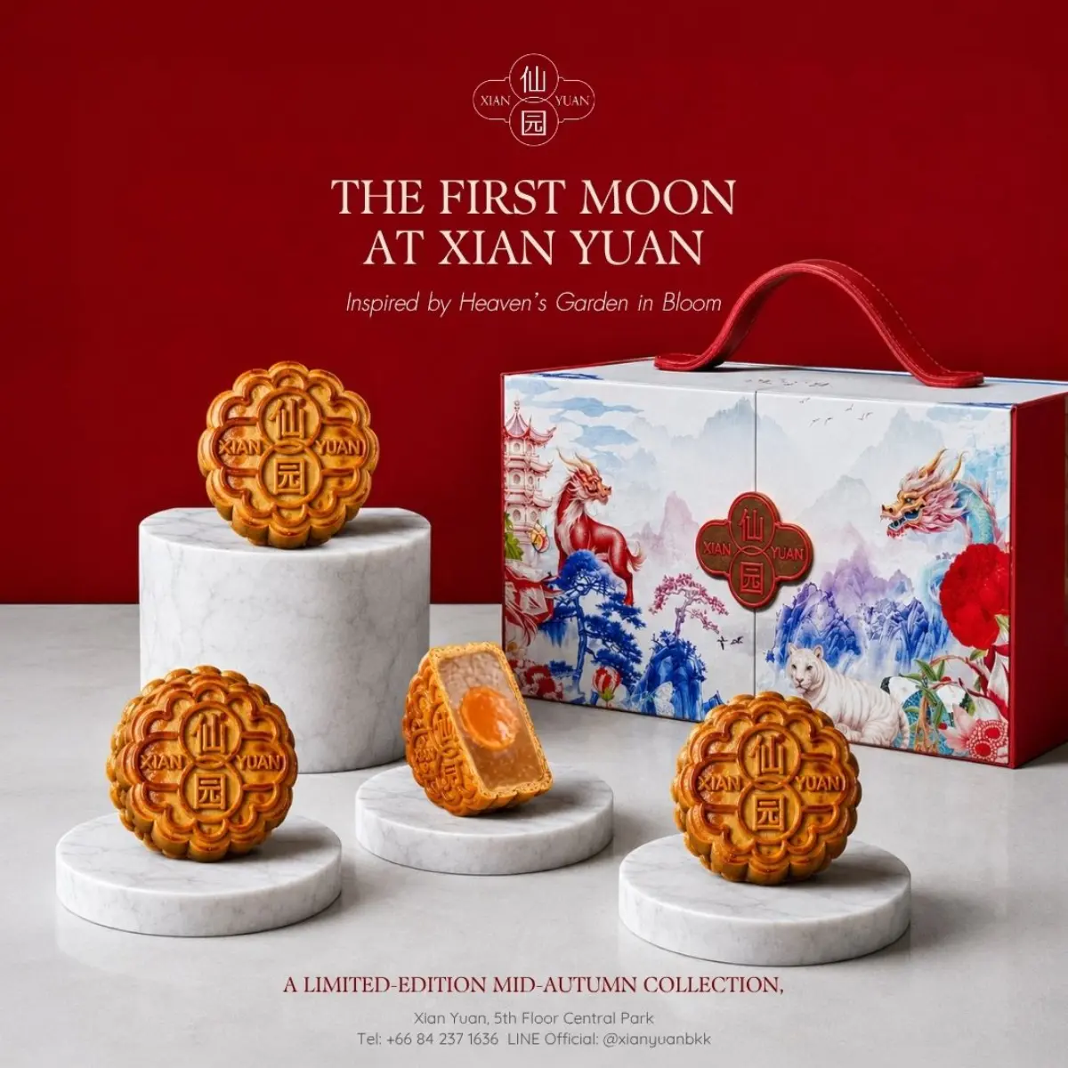 Xian Yuan debuts its first-ever mooncake collection alongside Hei Yin and Hong Kong Fisherman; pre-orders open now through Sept. 25 IMPACT Muang Thong Thani is welcoming the 2026 Mid-Autumn...