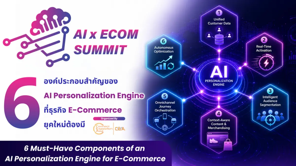 ในยุคที่ลูกค้าคาดหวังประสบการณ์ที่ตรงใจ มากกว่าที่เคย การทำ Personalization ไม่ใช่แค่การเก็บข้อมูลลูกค้า แต่คือการเปลี่ยนข้อมูลให้เป็นประสบการณ์ที่สร้างความแตกต่างและผลลัพธ์ทางธุรกิจ...