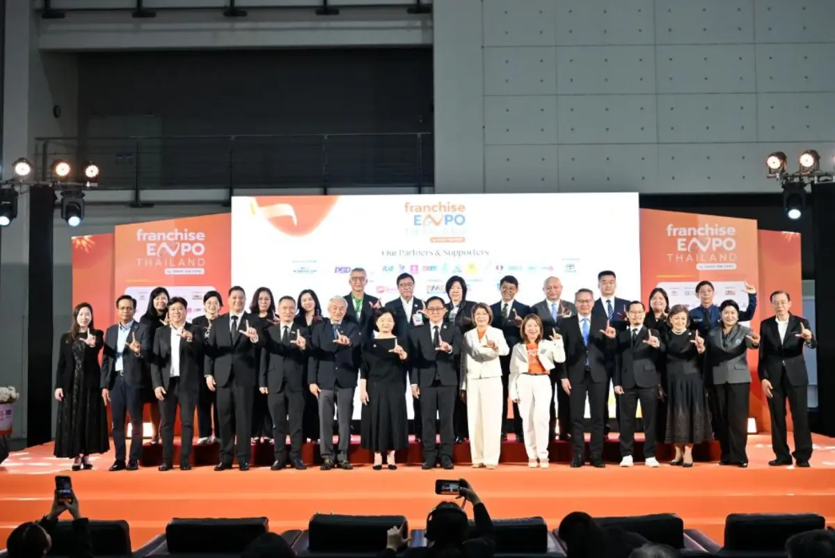 เปิดงานวันแรก Franchise Expo Thailand & TESE 2026 จัดใหญ่จัดเต็มด้วยทัพธุรกิจ&แฟรนไชส์ ซัพพลายเออร์สินค้าศักยภาพและโมเดลธุรกิจสร้างอาชีพไว้อย่างครบวงจรในงานเดียว พร้อมแนวร่วมแฟรนไชส์...