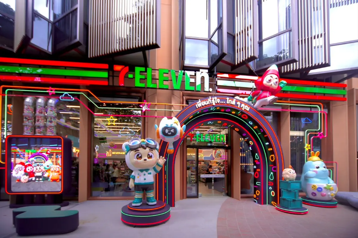 สัมผัสประสบการณ์เข้าร้านสะดวกซื้อรูปแบบใหม่ที่ 7-Eleven สาขา Festie Town ตั้งอยู่ในโครงการ Happitat สาขาซึ่งเต็มไปด้วยความสุข เปลี่ยนโลกแห่งร้านสะดวกซื้อในชีวิตประจำวันให้เป็น “Happy...