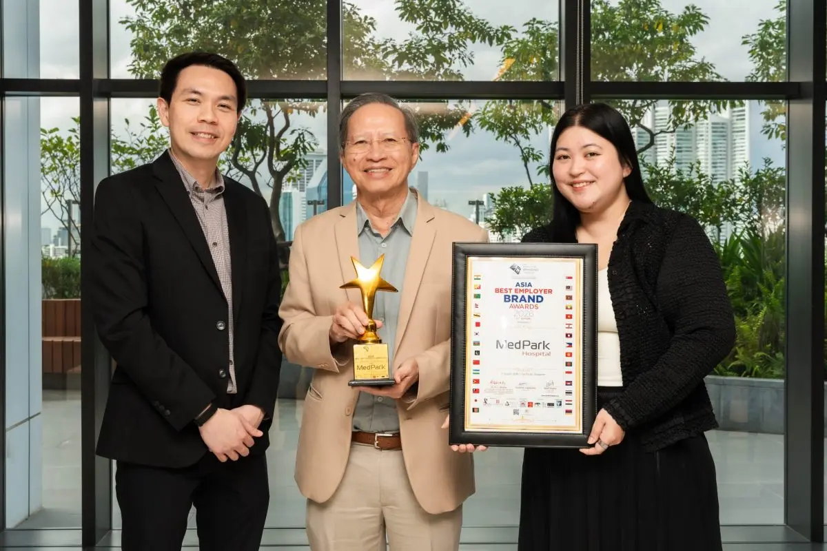 โรงพยาบาลเมดพาร์ค ได้รับรางวัล Asia Best Employer Brand Awards 2026 จัดขึ้นโดย World HRD Congress เป็นรางวัลระดับเอเชียที่สะท้อนความมุ่งมั่นในการสร้างองค์กรที่ให้ความสำคัญกับบุคลากร...