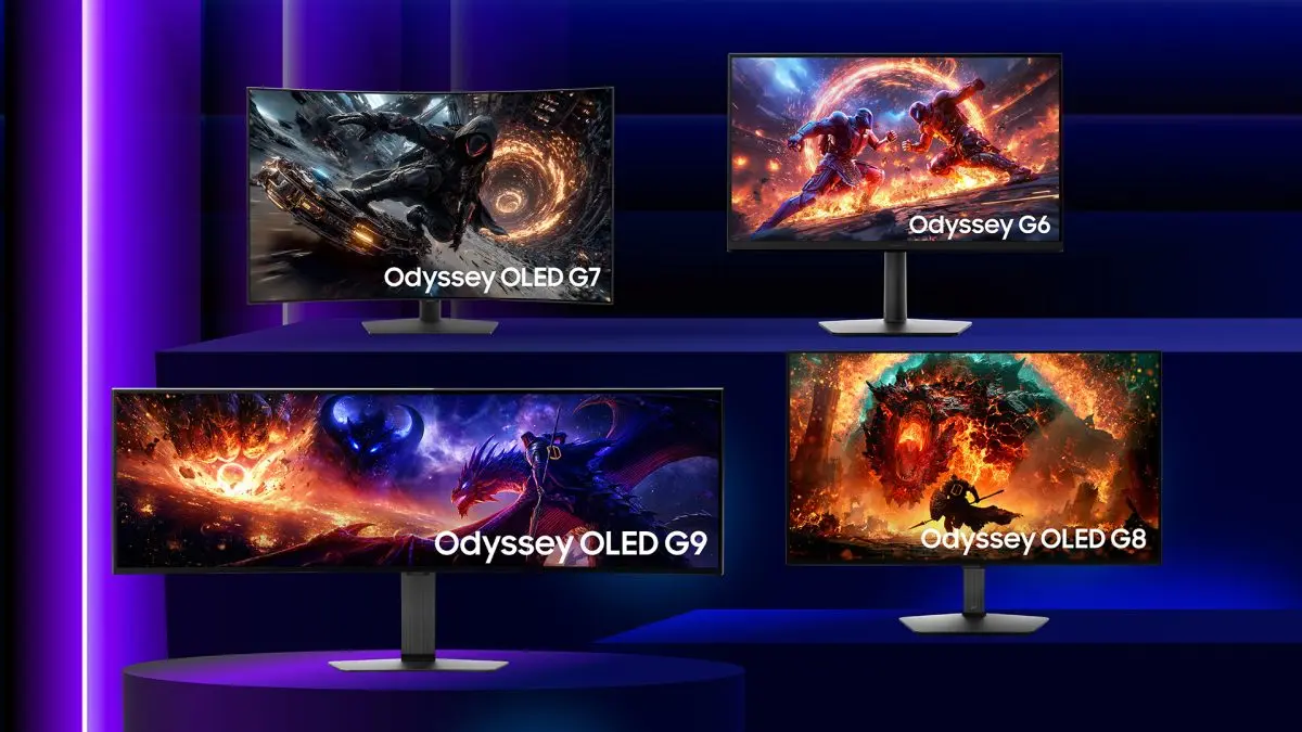 ตัวแรงทั้งไลน์อัป! นำโดย OLED G9 หน้าจอ 49 นิ้ว OLED G7 จอโค้ง 42 นิ้ว OLED G8 ขนาด 32 นิ้ว และ Odyssey G6 สร้างประวัติศาสตร์ด้วยอัตรารีเฟรชเรตสูงทะลุ 1,100 Hz ผนึกกำลัง Activision...
