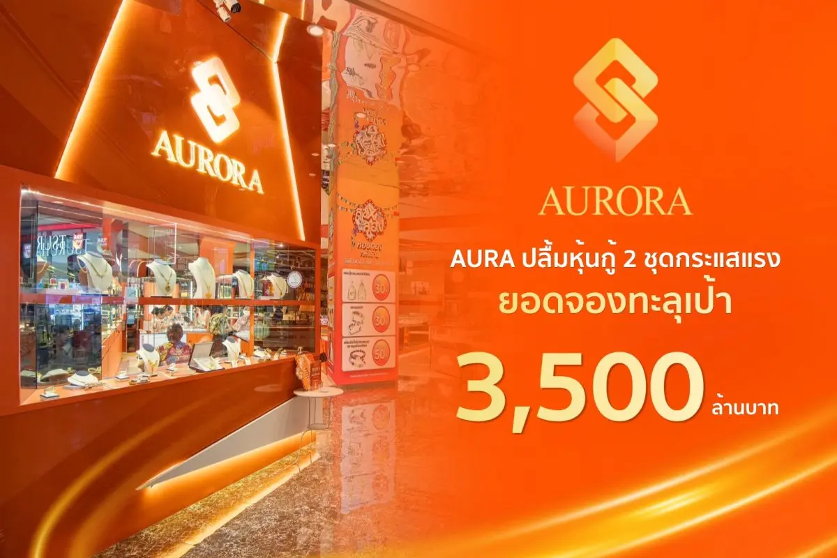 AURA ปลื้มหุ้นกู้ครั้งที่ 1/2569 จำนวน 2 ชุด กระแสตอบรับแรงเกินคาด ยอดจองทะลุเป้า 3,500 ล้านบาท ตอกย้ำความเชื่อมั่นนักลงทุนต่อ Growth Story ระยะยาว พร้อมเติมพลังทุน...