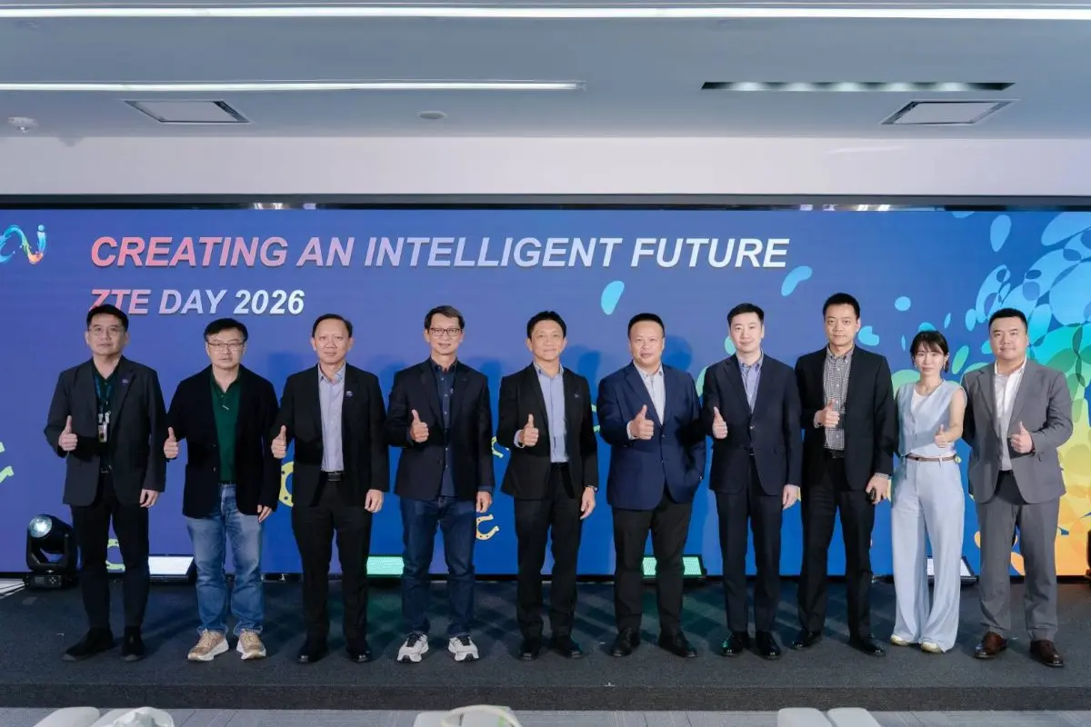 ZTE ผู้นำระดับโลกด้านนวัตกรรมและโซลูชัน ICT ร่วมกับ AIS ให้บริการดิจิทัลและโทรคมนาคมชั้นนำของประเทศไทย และพันธมิตรชั้นนำในอุตสาหกรรม เดินหน้าขับเคลื่อนระบบนิเวศดิจิทัลของประเทศไทย ผ่านการจัดงาน...
