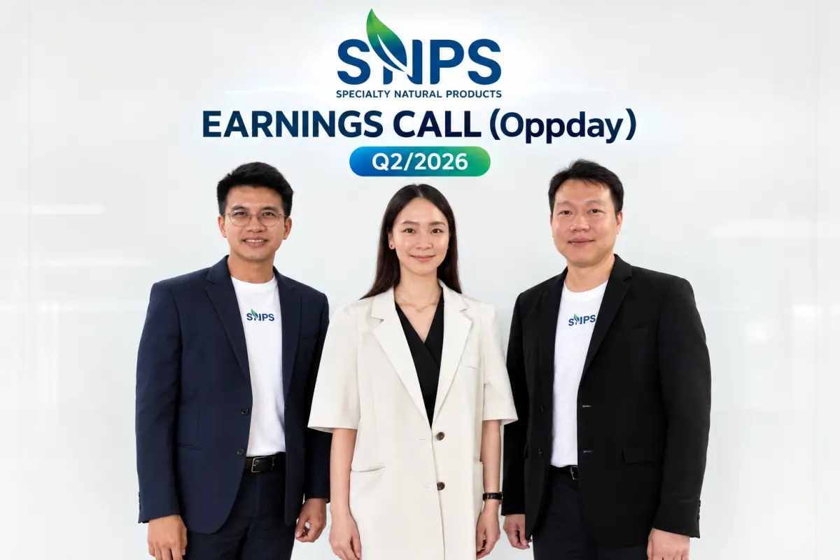 SNPS ส่งสัญญาณบวกในครึ่งปีหลัง เดินหน้าธุรกิจ จับเทรนด์ Longevity และ Preventive Health