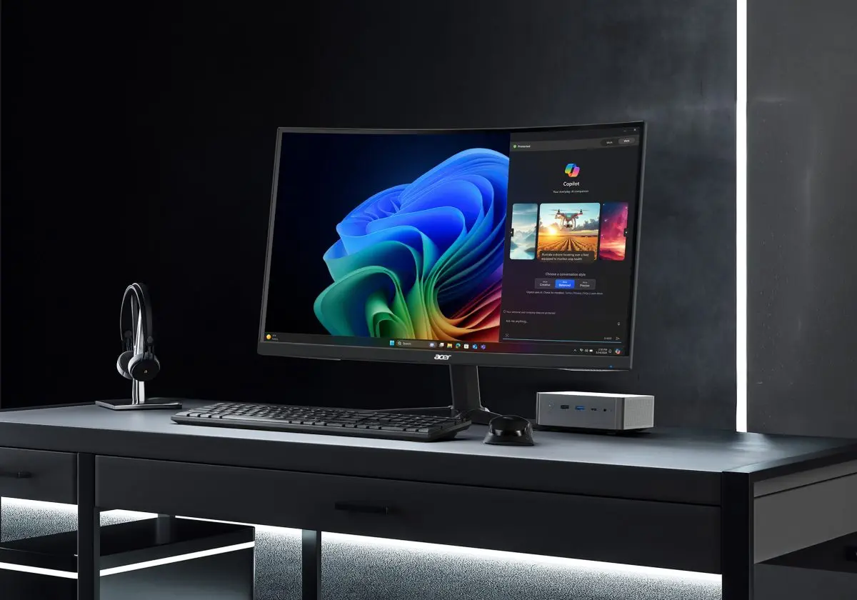 Acer Veriton RI110 AI Mini Workstation เวิร์กสเตชัน AI ขนาดกะทัดรัด รองรับการประมวลผลโมเดล AI ขนาดสูงสุด 120,000 ล้านพารามิเตอร์ พร้อมการเชื่อมต่อ OCuLink ที่แบนด์วิดท์สูงสุด 64...