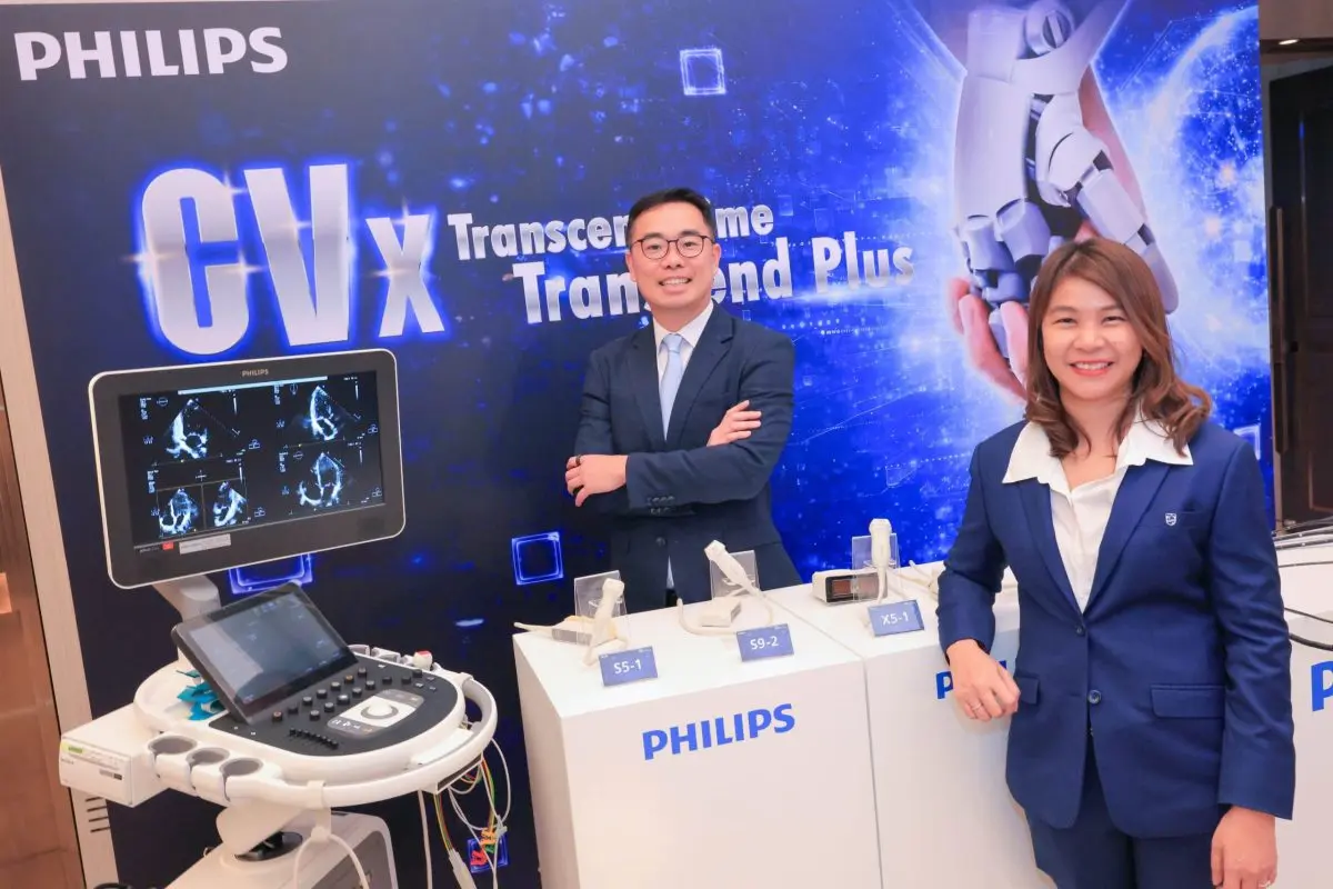 ฟิลิปส์ เปิดตัว Transcend Plus สำหรับอัลตราซาวด์รุ่น EPIQ CVx และ Affiniti CVx