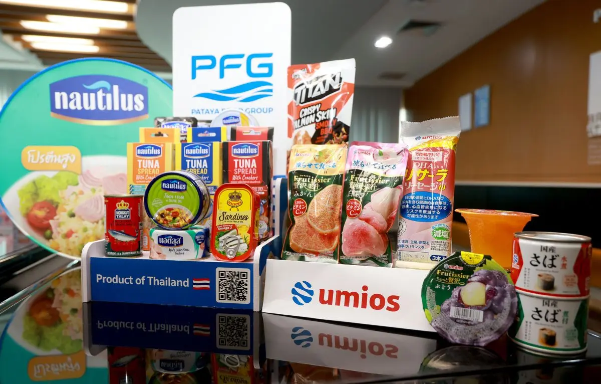 Partnership brings together complementary brands, channel and global network strength under the shared mission “Enrich People’s Life” Pataya Food Group (PFG), owner of Nautilus, Mongkut Talay,...