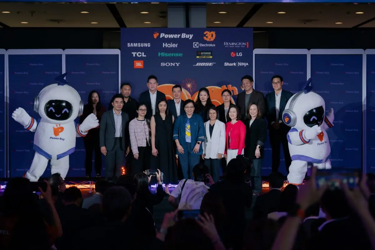 “มหาจักร” ในวาระครบรอบ 55 ปี ร่วมฉลอง 30 ปี Power Buy ตอกย้ำความร่วมมือพันธมิตร พร้อม Mitsubishi Heavy Duty และ JBL ร่วมส่งมอบประสบการณ์เพื่อผู้บริโภคไทย สององค์กรที่เติบโตเคียงข้างผู้บริโภค...