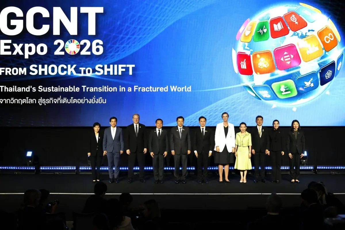 ปิดฉากลงแล้วสำหรับ GCNT Expo 2026: From SHOCK to SHIFT – Thailand’s Sustainable Transition in a Fractured World หรือ “จากวิกฤตโลก สู่ธุรกิจที่เติบโตอย่างยั่งยืน” ซึ่งจัดขึ้นระหว่างวันที่ 2 –...
