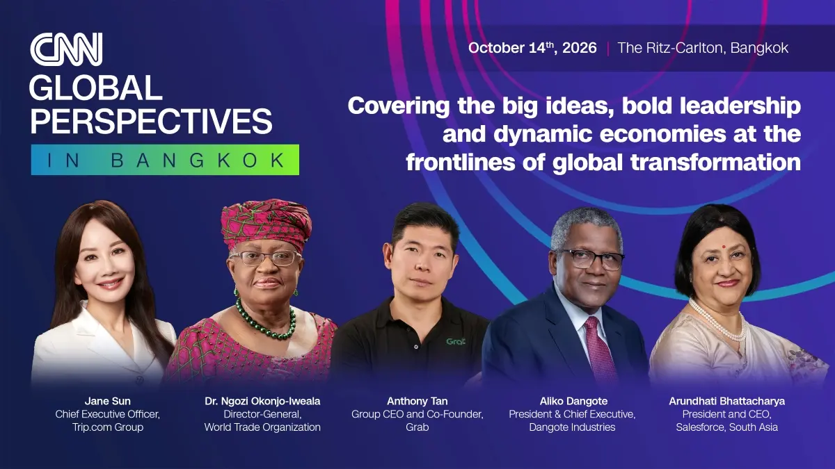 New speakers added to the program include leaders from global tech, finance, and trade JFOODO, Bank of America, Siam Piwat Group, Tencent, Tourism Authority of Thailand, and Thailand Convention ...