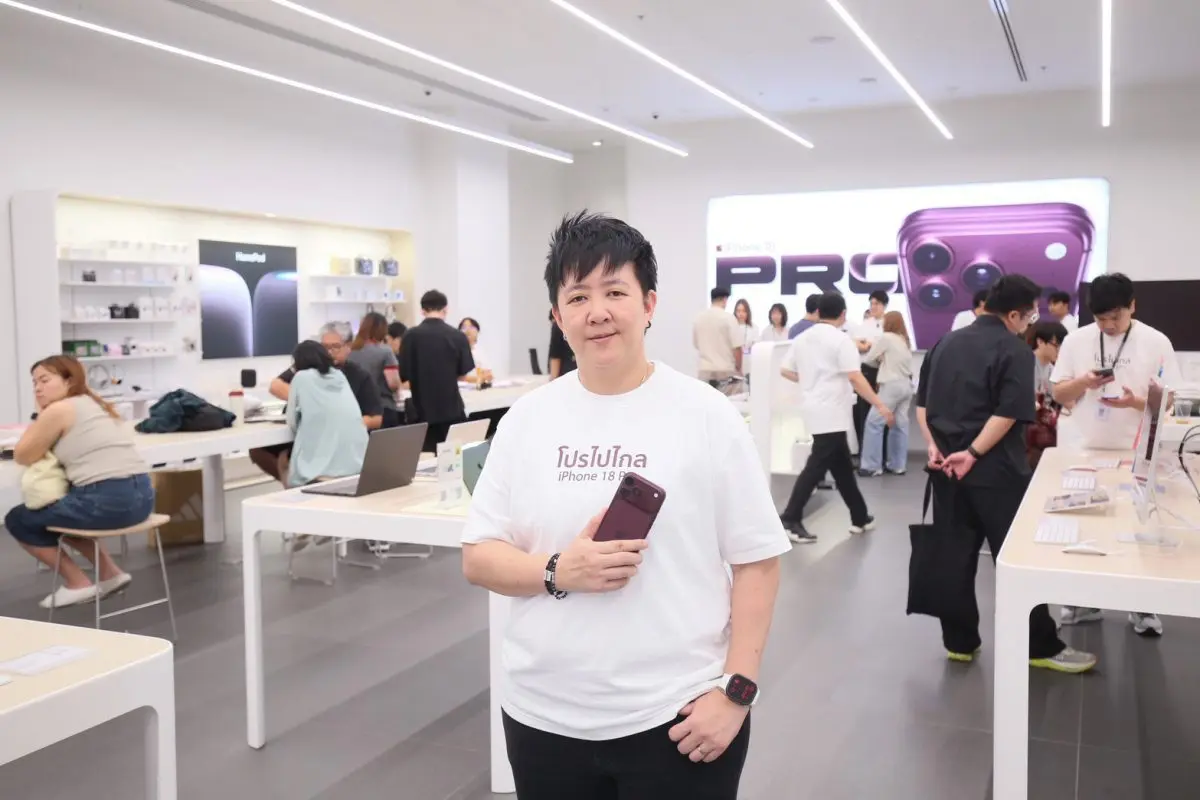 “คอปเปอร์ ไวร์ด หรือ CPW” รับกระแส iPhone 18 Pro และ iPhone 18 Pro Max เปิดจำหน่ายอย่างเป็นทางการวันที่ 18 กันยายน 2569 บรรยากาศวันแรกคึกคัก ชูจุดเด่นกล้องระดับโปร และความสามารถด้าน...