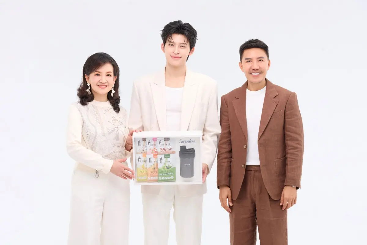 “กิฟฟารีน” เปิดเกมรุกตลาดผลิตภัณฑ์ทดแทนมื้ออาหารและควบคุมน้ำหนัก ดึง “ปอนด์ – ณราวิชญ์” เป็น Brand Ambassador ชวนคนทุกเจเนอเรชั่นหันมาดูแลรูปร่าง