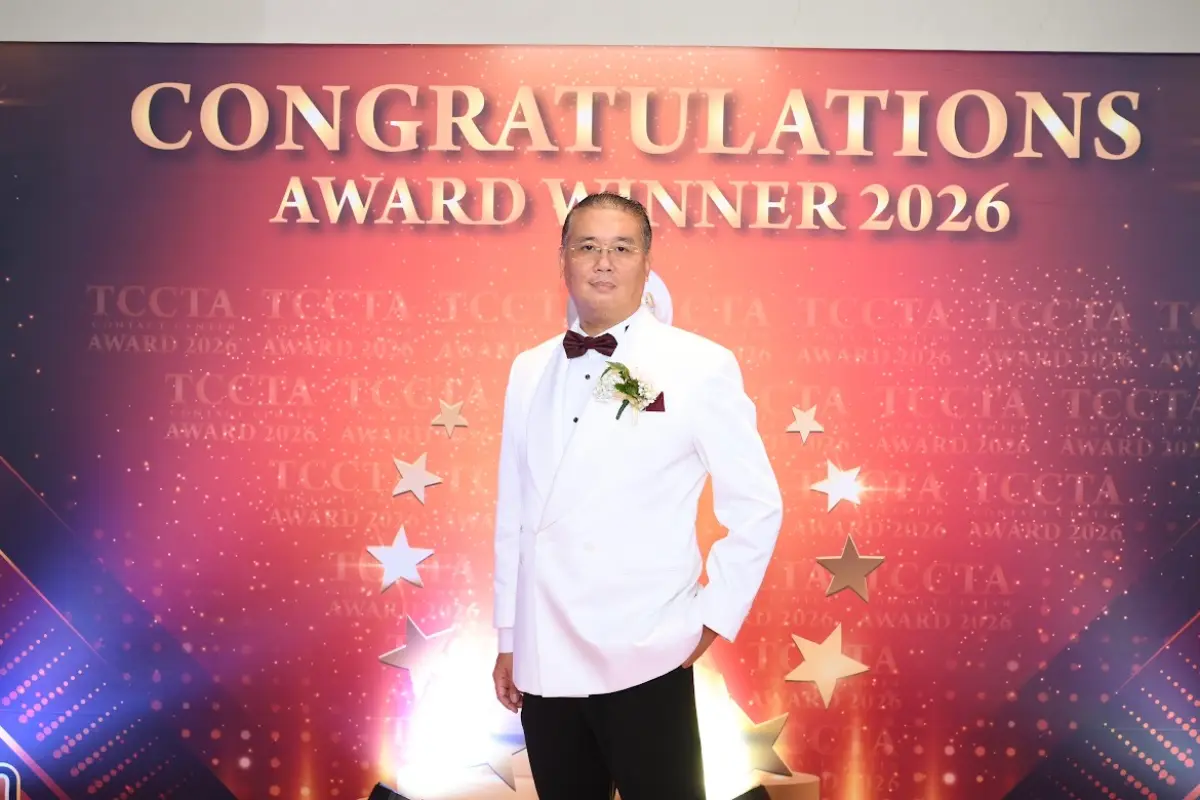 สมาคมการค้าธุรกิจศูนย์บริการทางโทรศัพท์ไทย (TCCTA: Thai Contact Center Trade Association) ประกาศผลรางวัล “THE BEST THAILAND CONTACT CENTER AWARDS 2026” ครบรอบปีที่ 10 เพื่อเชิดชูองค์กร...