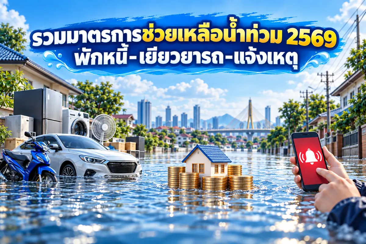 จากสถานการณ์น้ำท่วมและอุทกภัยในหลายพื้นที่สร้างความเดือดร้อนและความเสียหายให้กับประชาชนจำนวนมาก ไม่ว่าจะเป็นเรื่องของภาระค่าใช้จ่าย สินเชื่อบ้าน สินเชื่อธุรกิจ ไปจนถึงความ...